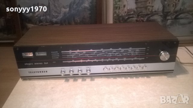 telefunken allegro stereo 301 receiver-внос германия, снимка 3 - Ресийвъри, усилватели, смесителни пултове - 27998767