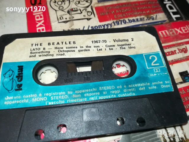 THE BEATLES-ORIGINAL TAPE 1708251850, снимка 2 - Аудио касети - 51395079