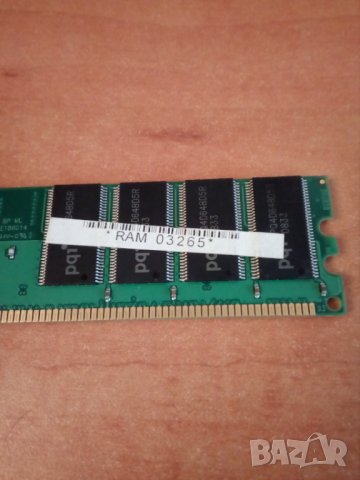 DDR1 RAM 2x1Gb за настолен компютър, снимка 3 - RAM памет - 34077450