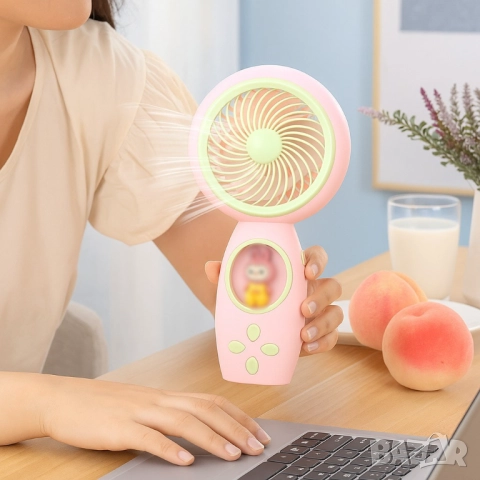 Ръчен USB мини вентилатор, снимка 8 - Друга електроника - 51948553