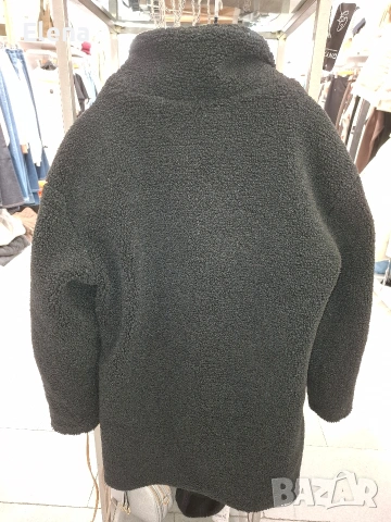 Дамско черно палто,размер М, снимка 2 - Палта, манта - 53606776