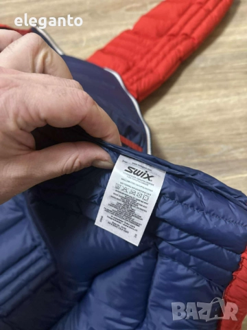 Висок клас дамска пухенка SWIX Dynamic Snow 650+fill down Jacket , M размер , снимка 11 - Якета - 52641067