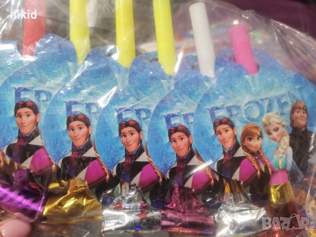 Замръзналото Кралство frozen Елза Анна Свирка свирки за детско парти рожден ден