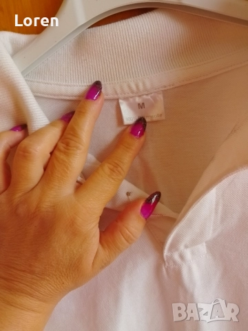 Подарявам!Подарявам бяла памучна дамска тениска , снимка 5 - Тениски - 51877412