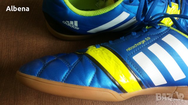 Adidas Nitrocharge 3.0 Размер EUR 41 1/3 / UK 7 1/2 за футбол в зала 185-13-S, снимка 7 - Спортни обувки - 43050117