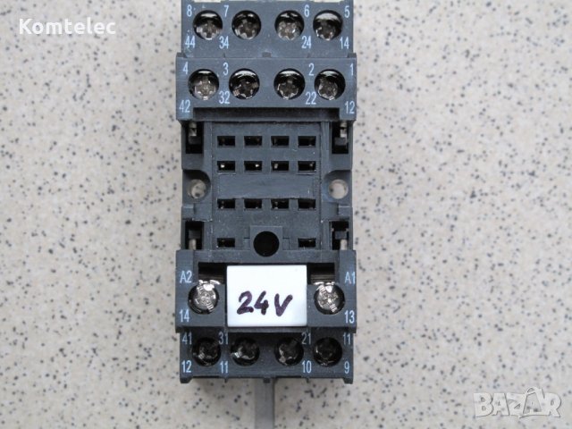 Цокли за релета ES 15/4 7 A 300 V, снимка 7 - Друга електроника - 28320395