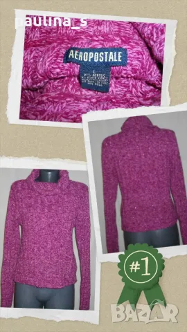 Три броя / Дамски пуловери тип туника с богата яка "Cato"woman-памук, снимка 7 - Блузи с дълъг ръкав и пуловери - 16477527