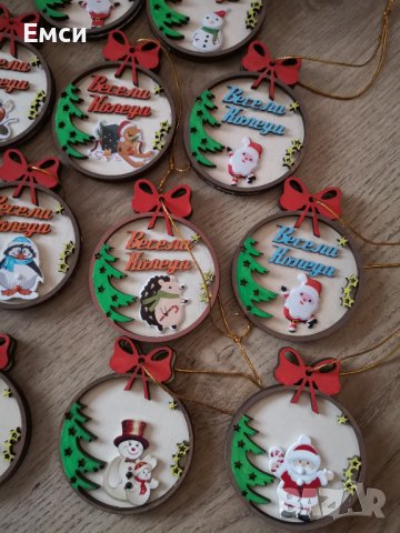 коледни играчки за елха,топки, снимка 4 - Декорация за дома - 43346807