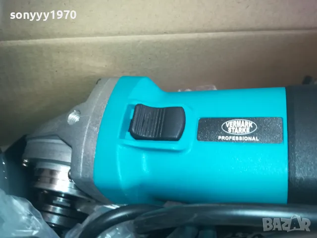VERMARK STARKE-ЗЕЛЕН ФЛЕКС 220В С РЕГУЛИРУЕМИ ОБОРОТИ 3110241226, снимка 10 - Ъглошлайфи - 47785790