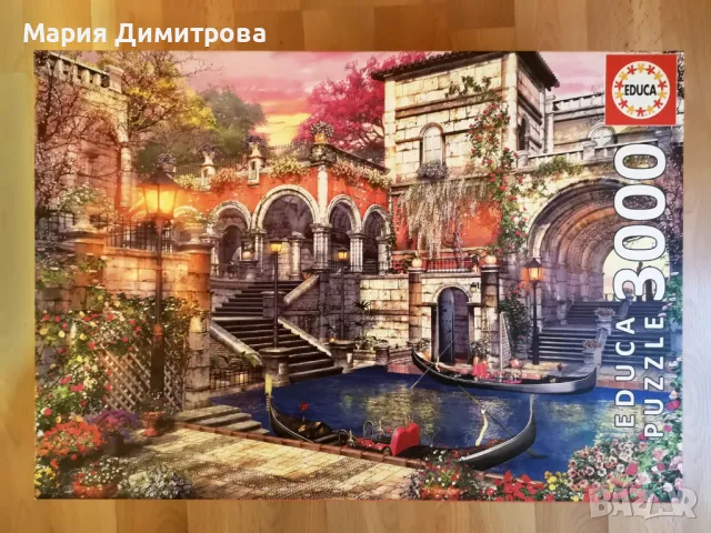Пъзел 3000 части - Разходка с лодка във Венеция
