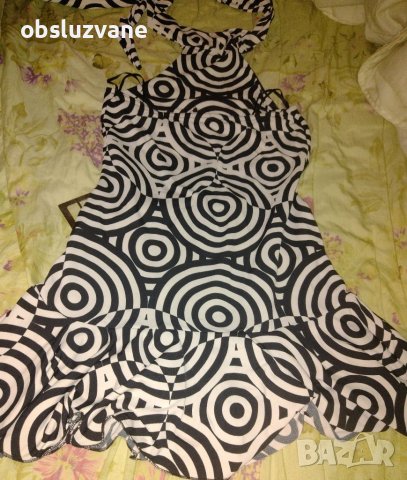 Екстравагантна боди-рокля с гол гръб, нова 😍 , снимка 1