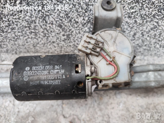 Моторче за чистачки Bosch Голф 2/ VW Golf 2, снимка 3 - Части - 51289391
