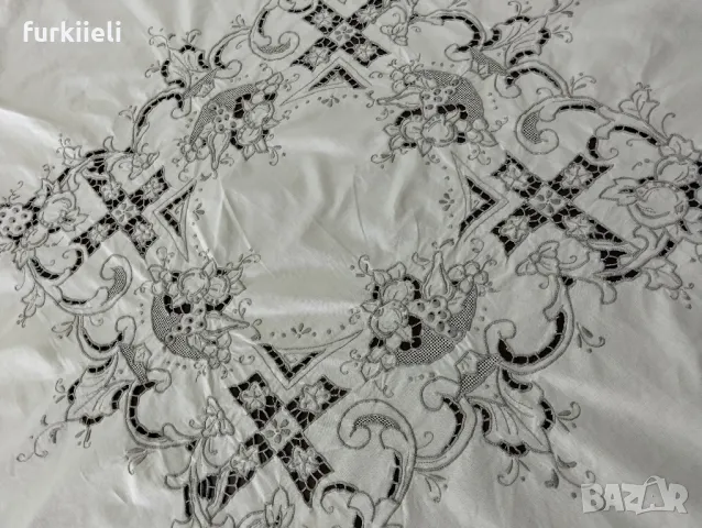 покривка за маса рязана бродерия , снимка 9 - Декорация за дома - 47735097