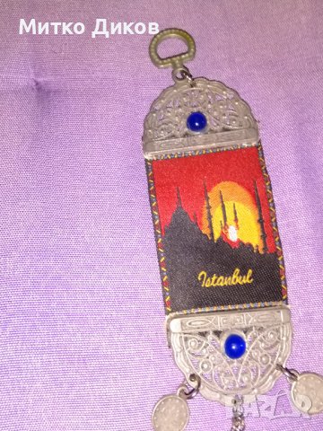 Истанбул морско око украса за стена красива 21х5см отлично, снимка 2 - Декорация за дома - 43668630