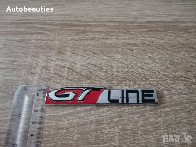 Peugeot GT Line Пежо ГТ лайн надпис емблема, снимка 2 - Аксесоари и консумативи - 37252143