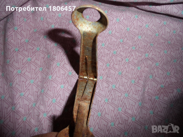 Стар  инструмент, снимка 5 - Антикварни и старинни предмети - 44842741