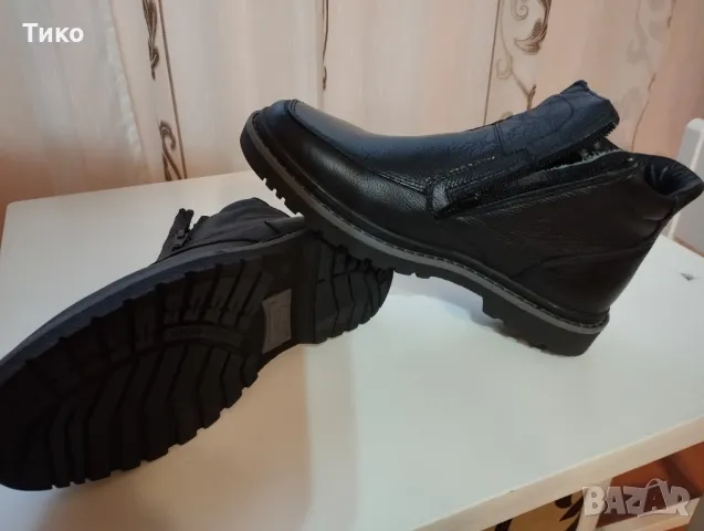 Мъжки боти и работи обувки от естествена кожа , снимка 2 - Други - 48256492