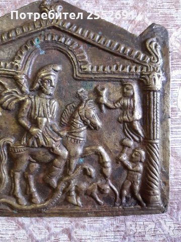 Антична плоча, снимка 2 - Антикварни и старинни предмети - 28559979