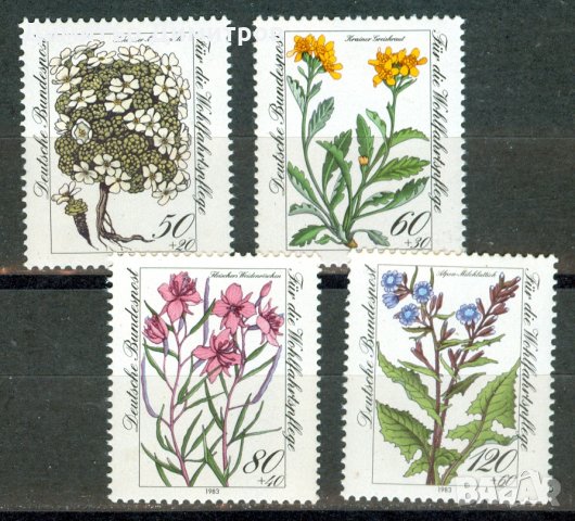 Германия - "Флора" комплектна серия чиста