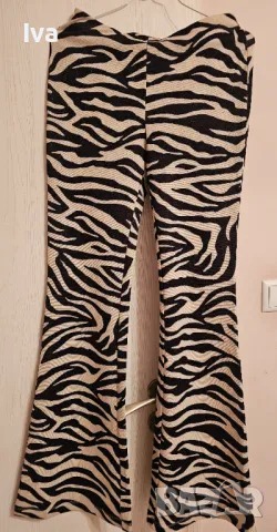 Дамски тигров панталон h&m, отличен!