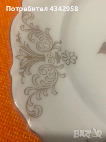 Schumann.1960-1970г. Порцеланова чиния. , снимка 5 - Антикварни и старинни предмети - 52382829