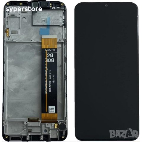 LCD Дисплей с тъчскрийн за Samsung A23 4G + рамка  SS000290  A235 ORG комплект