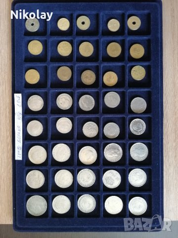 МОНЕТИ, LOT по 40 бр, ИСПАНИЯ, ПОЛША, БЕЛГИЯ, снимка 6 - Нумизматика и бонистика - 28553713