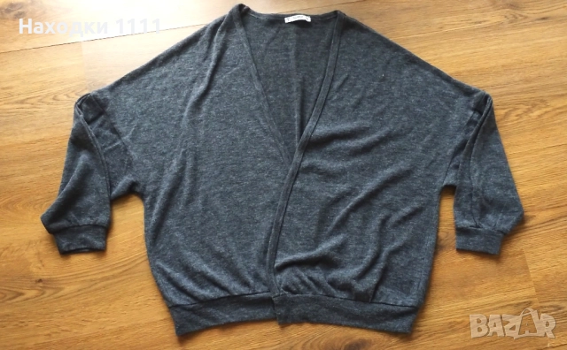 Актуална оувърсайз жилетка Pull & Bear, размер S-M, като нова, снимка 3 - Жилетки - 51987456