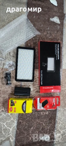 лед лампа за видеокамери и фотоапарати 