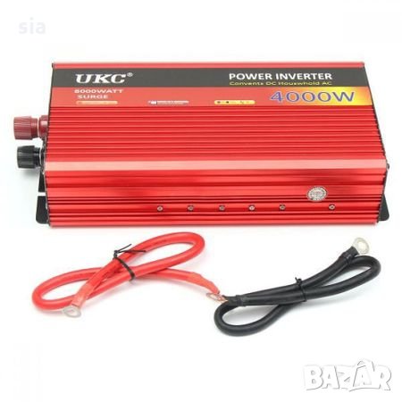 Инвертор UKC -12V-220V 4000w 