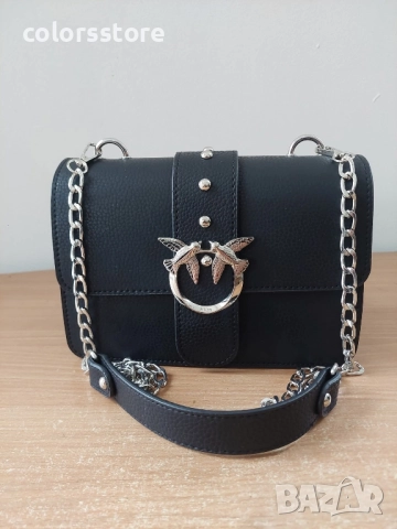 Луксозна Черна чанта Pink0️⃣/SG129de, снимка 2 - Чанти - 51938247