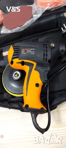  полираща машина  980W, Машини за полиране на мебели за автомобили Преносим комплект , снимка 11 - Бормашини - 48169950