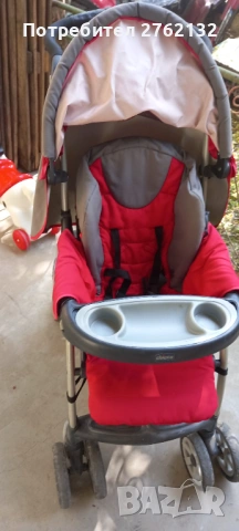 Количка с кошче за кола 