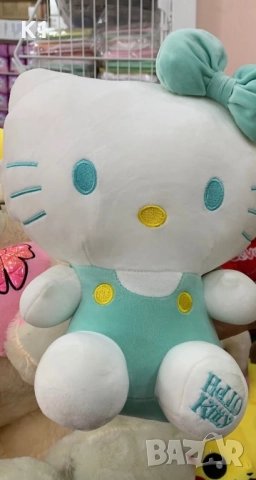 Голяма плюшена играчка Кити 60см Hello Kitty плюшена