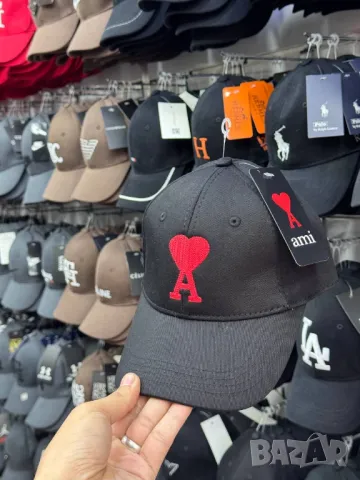 шапка с козирка ami alo prada, снимка 6 - Шапки - 50417069