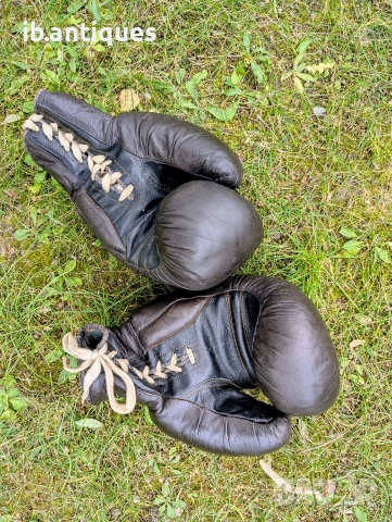 Стари боксови ръкавици "Спортпром" , снимка 4 - Бокс - 52774756