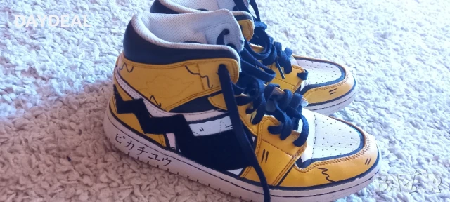 Nike Pikachu, Найк Пикачу, снимка 5 - Маратонки - 51385310