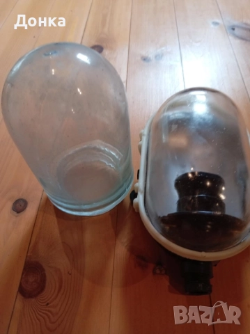 Стъклени плафони и аптечка , снимка 2 - Антикварни и старинни предмети - 52305200