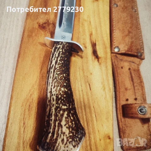 Ловен дълъг нож касапски от колекция , снимка 4 - Ножове - 50754954