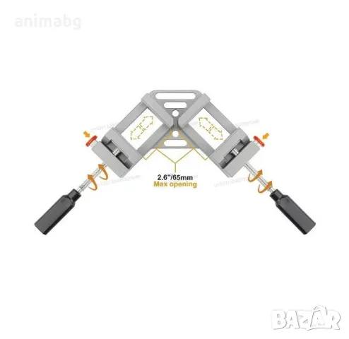 ANIMABG 90-градусова скоба под прав ъгъл, снимка 6 - Други инструменти - 50389130