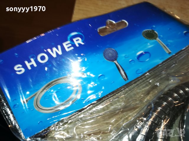 комплект за душ слушалка с маркуч и държач за стена 0501231831, снимка 9 - Душове - 39202714