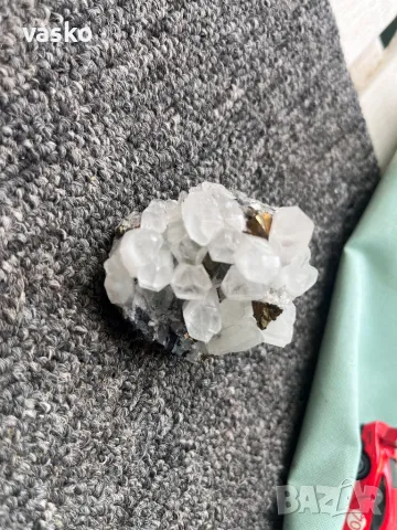 Кристал+пирит+желязо, снимка 4 - Други ценни предмети - 49503456