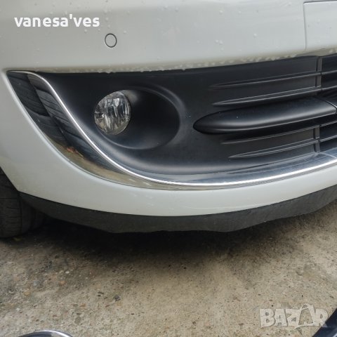 Оригинална Хромирана лайстна на предна броня за Рено Сценик и Гранд Сценик за Модели след 2008г, снимка 3 - Части - 39487938