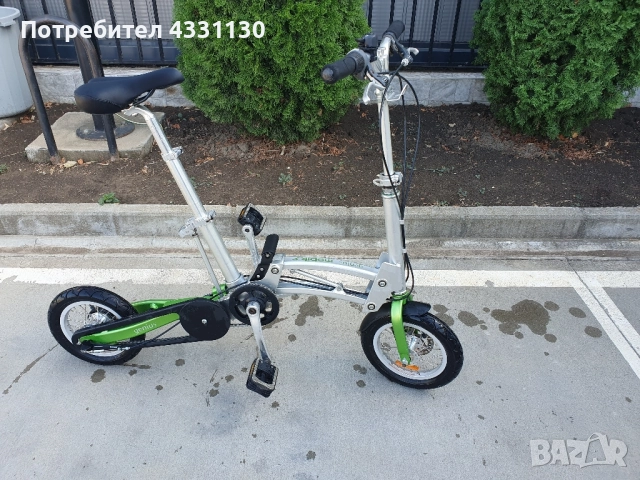 сгъваем велосипед Genius Mobiky, снимка 11 - Велосипеди - 51549139