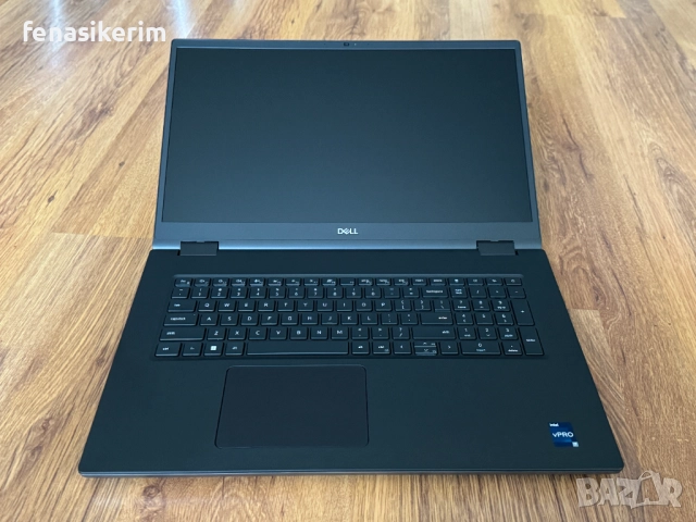 17.3' FHD IPS i7-12850HX DELL Precision 7770 128GB DDR5/1TB NVMe/Nvidia RTX A3000 12GB/Бат 6ч, снимка 3 - Лаптопи за работа - 52456602