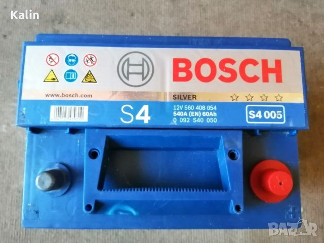 Акумулатор Bosch Silver 60ah/600A нов, снимка 5 - Аксесоари и консумативи - 32371308