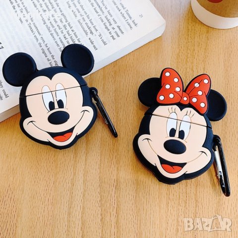 Безжични слушалки с калъфче Мини- Мики Маус, снимка 4 - Слушалки, hands-free - 39218301