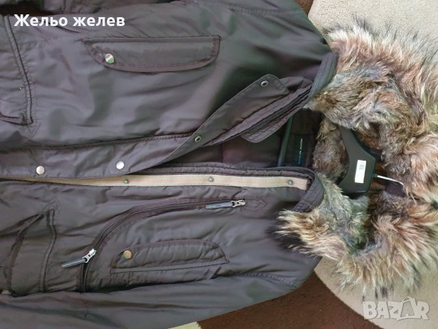 Мъжка парка,L,гугла, заешка кожа, снимка 3 - Якета - 43741124