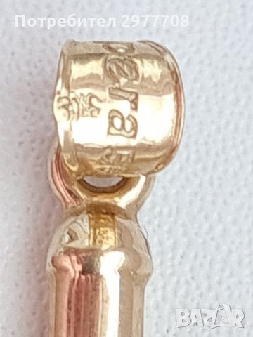 Дамски златен кръст 14 К , снимка 10 - Колиета, медальони, синджири - 33072185