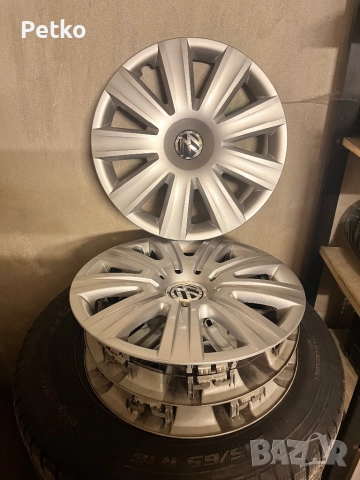 Зимни гуми с джанти за Фолксваген Тигуан, снимка 2 - Гуми и джанти - 52491040